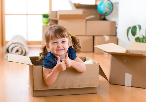 Ship boxes to camp